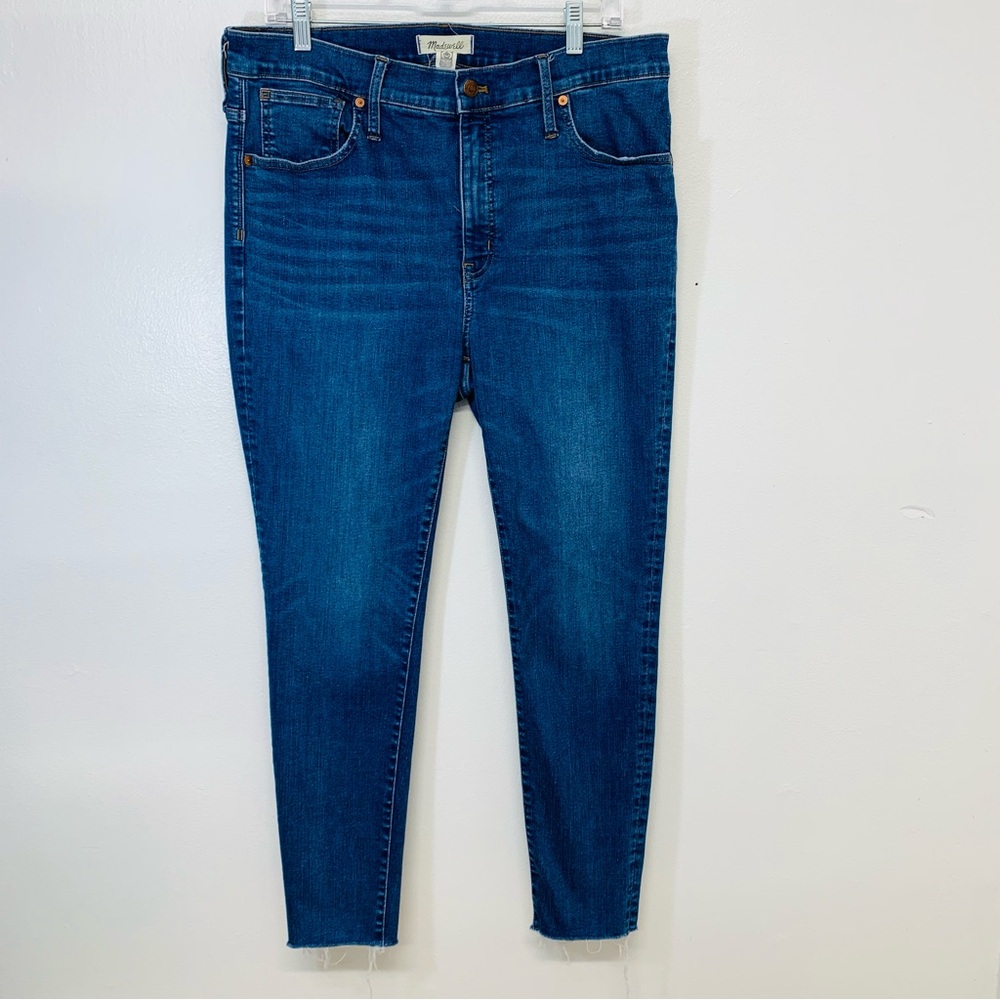 Madewell Skinny Jeans in Dark Blue Denim
